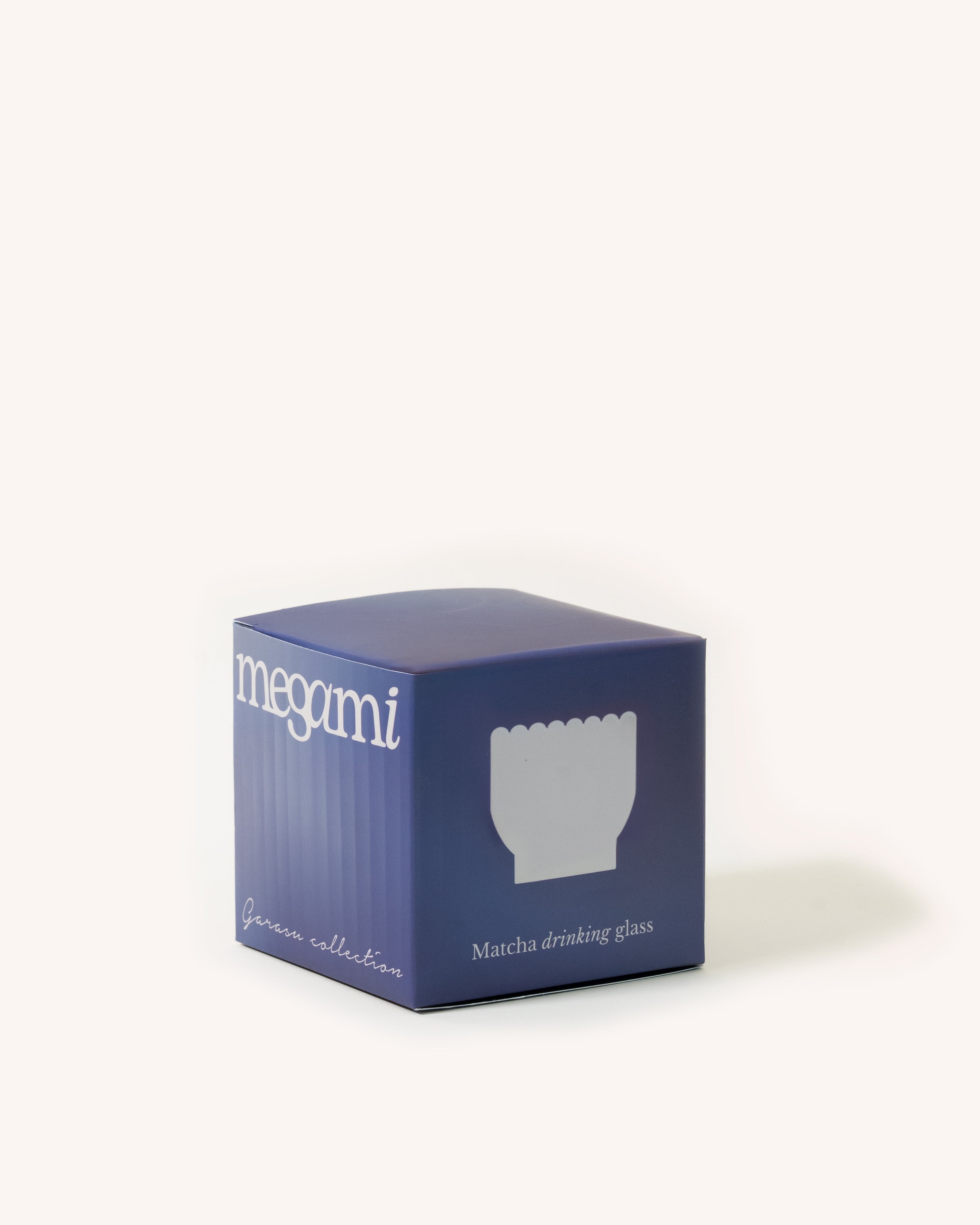 Garasu Matcha Glass Striped