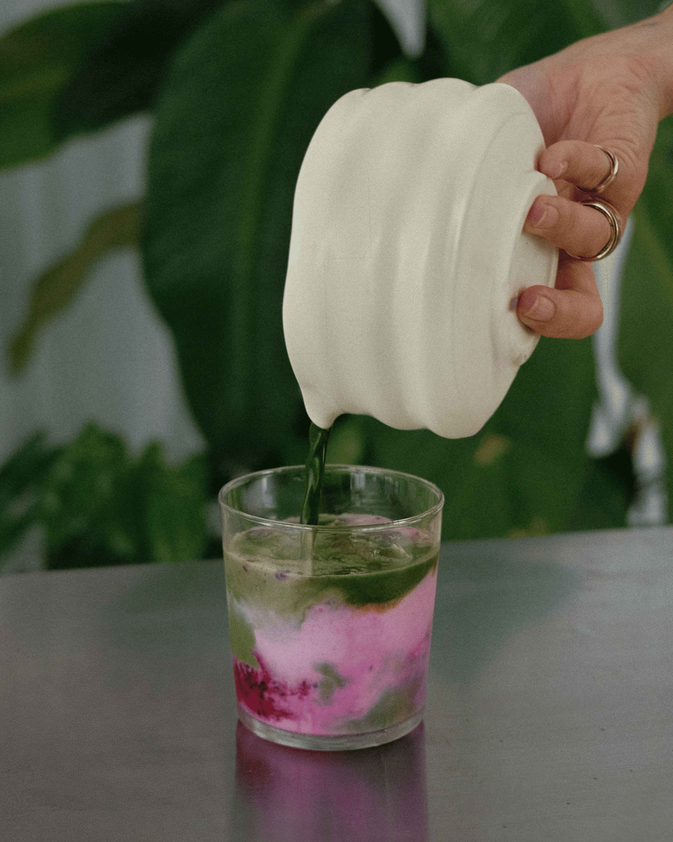 Iced Dragonfruit Matcha Recipe