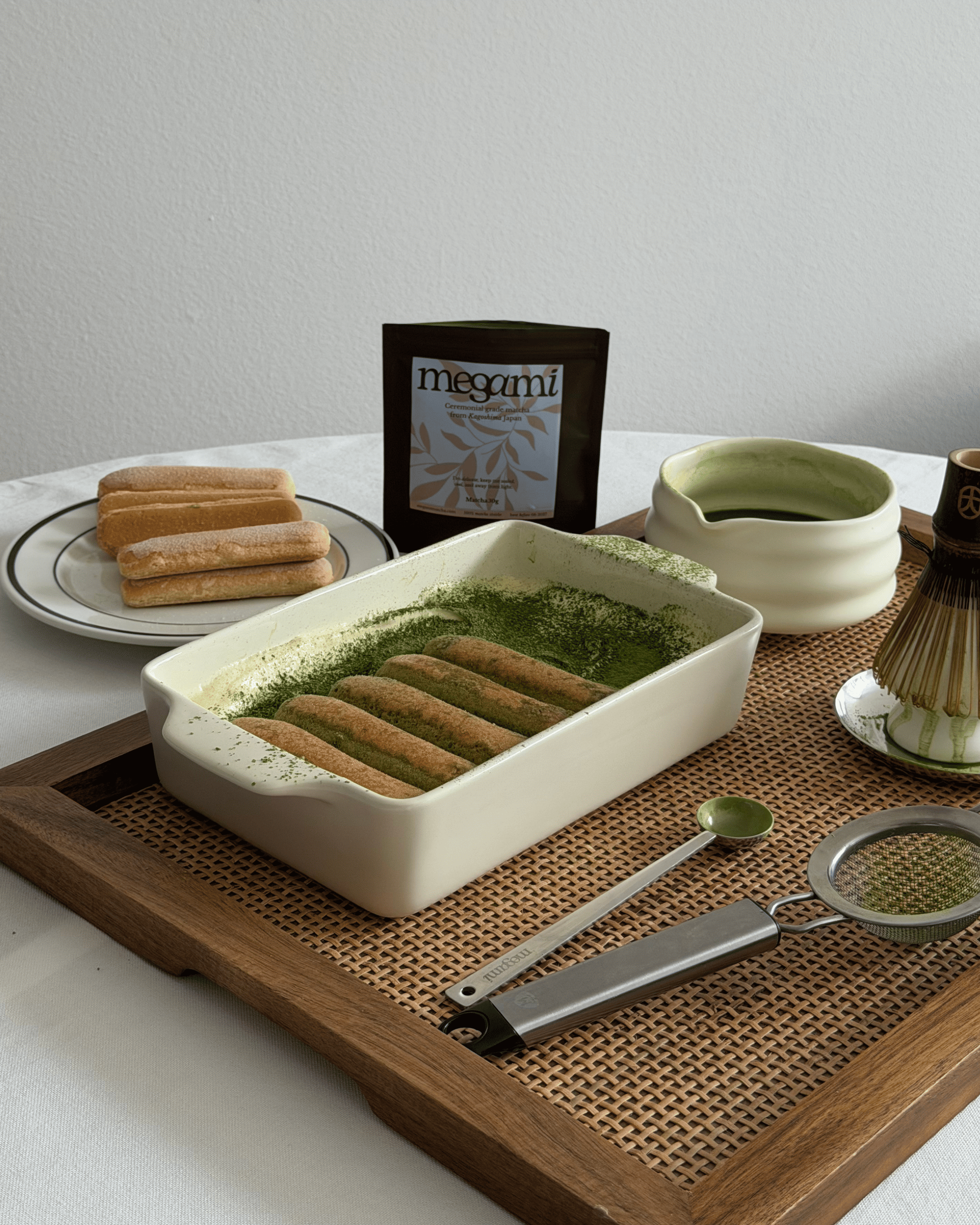Matcha tiramisu recipe