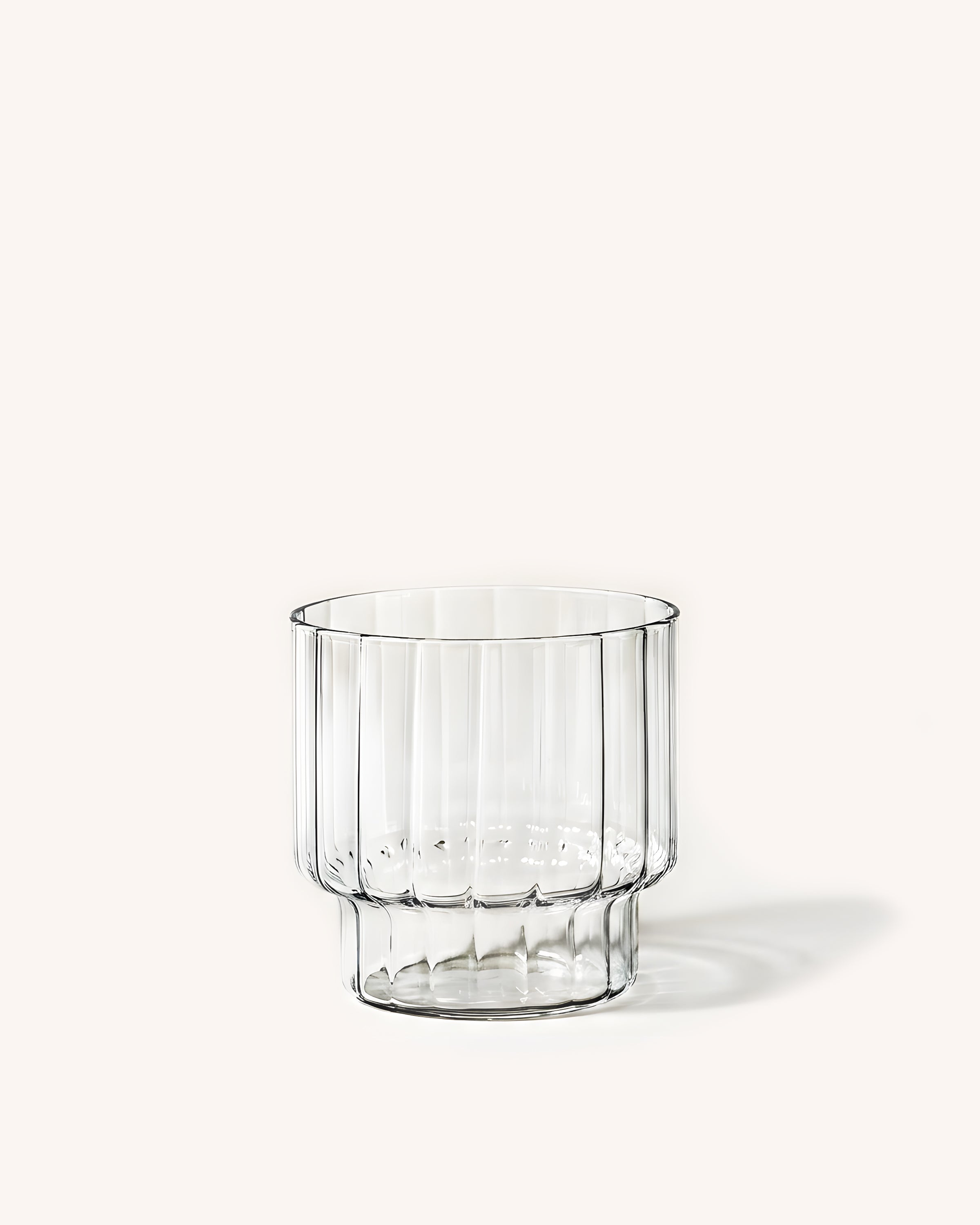 Garasu Matcha Glass Striped